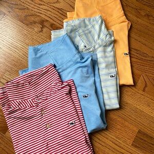 Lot of Vineyard Vines Boys Sankaty Polo Shorts, Size Small (8-10)